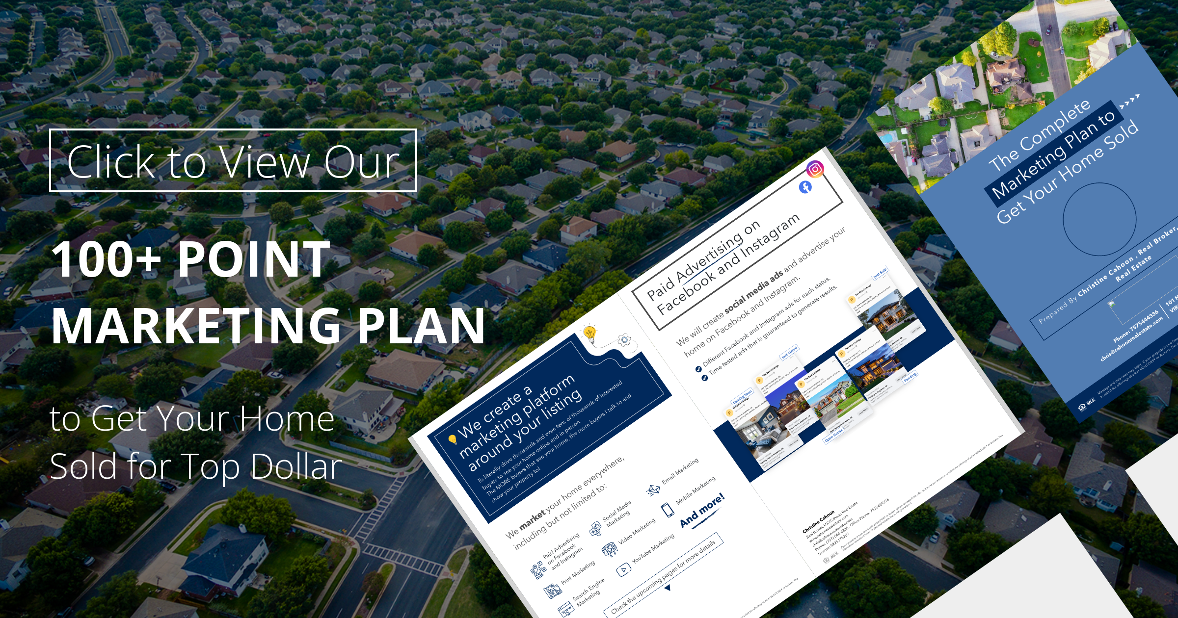 Get Top Dollar for Your Home With Our 100+ Point Marketing Plan!