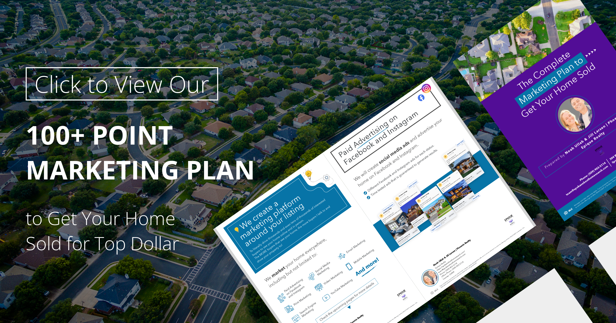 Get Top Dollar for Your Home With Our 100+ Point Marketing Plan!