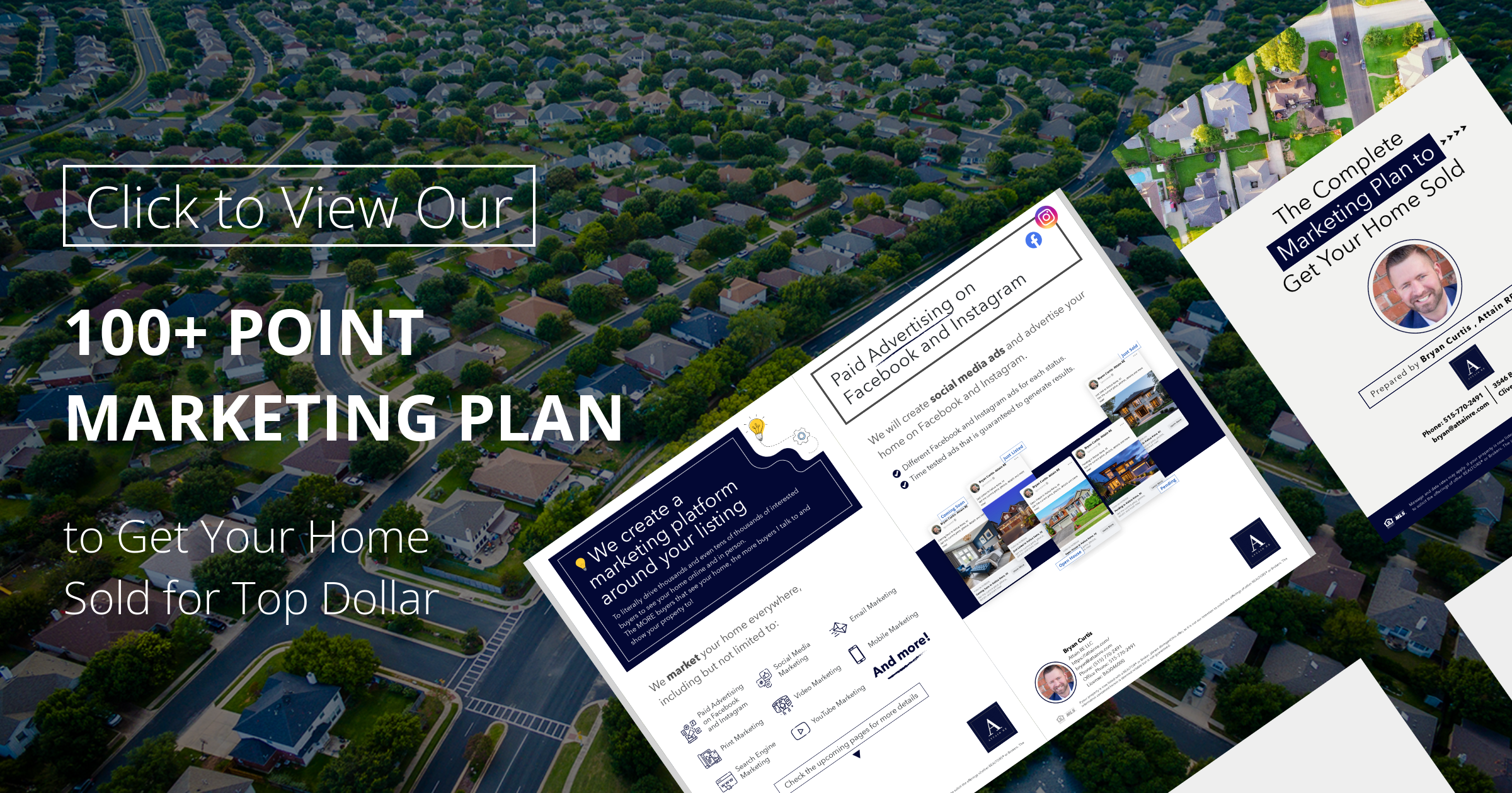 Get Top Dollar for Your Home With Our 100+ Point Marketing Plan!