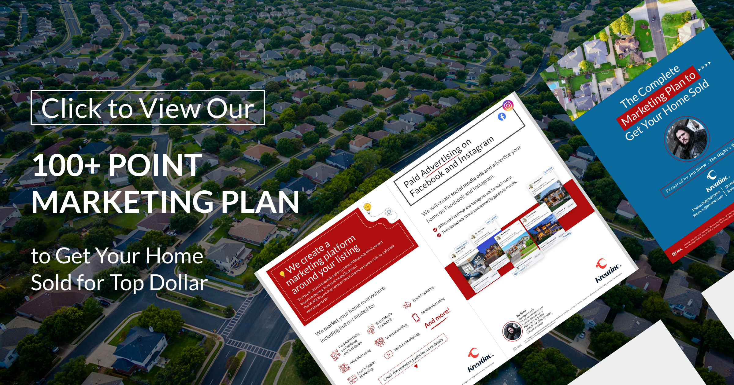 Get Top Dollar for Your Home With Our 100+ Point Marketing Plan!