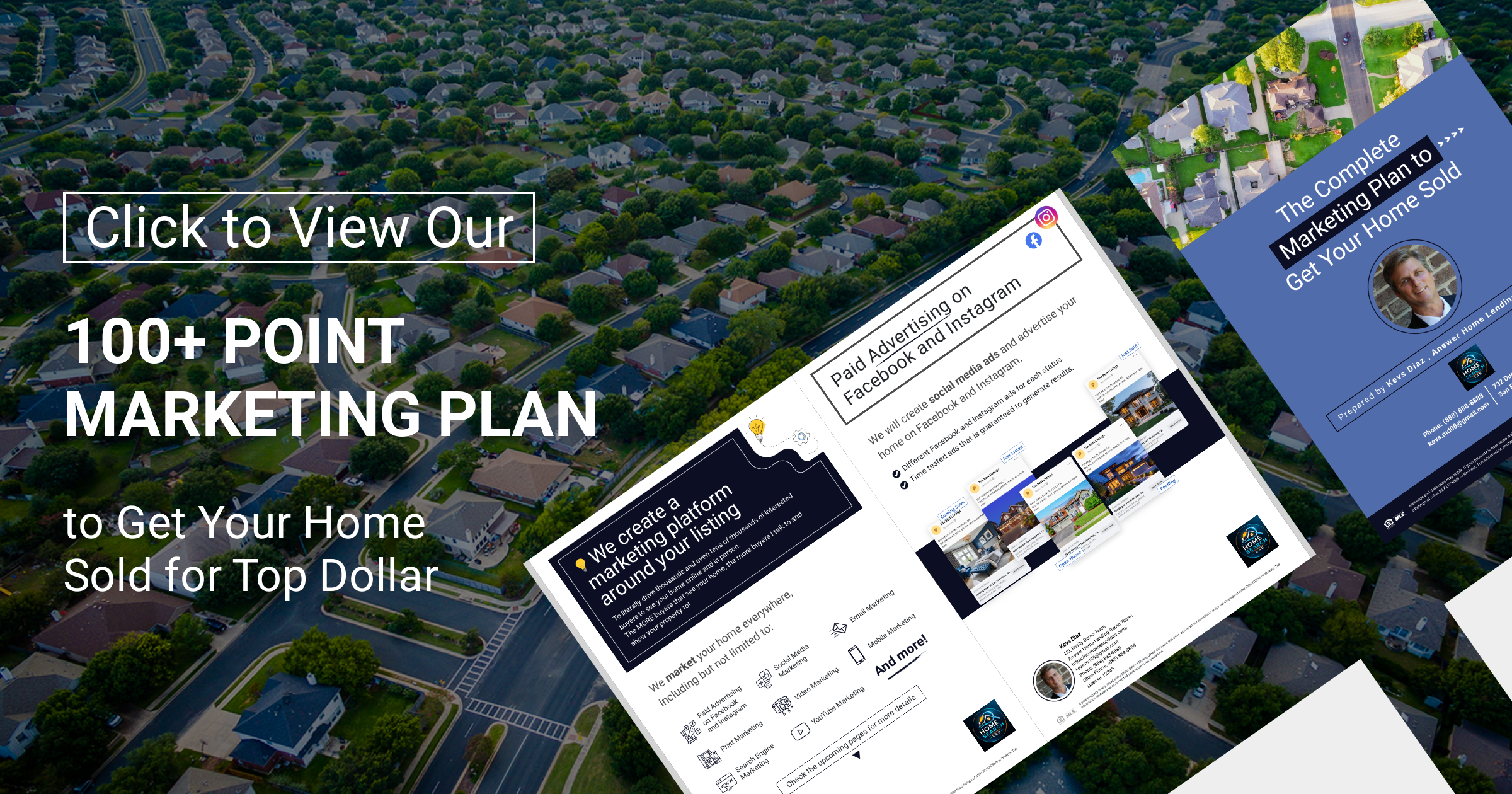 Get Top Dollar for Your Home With Our 100+ Point Marketing Plan!