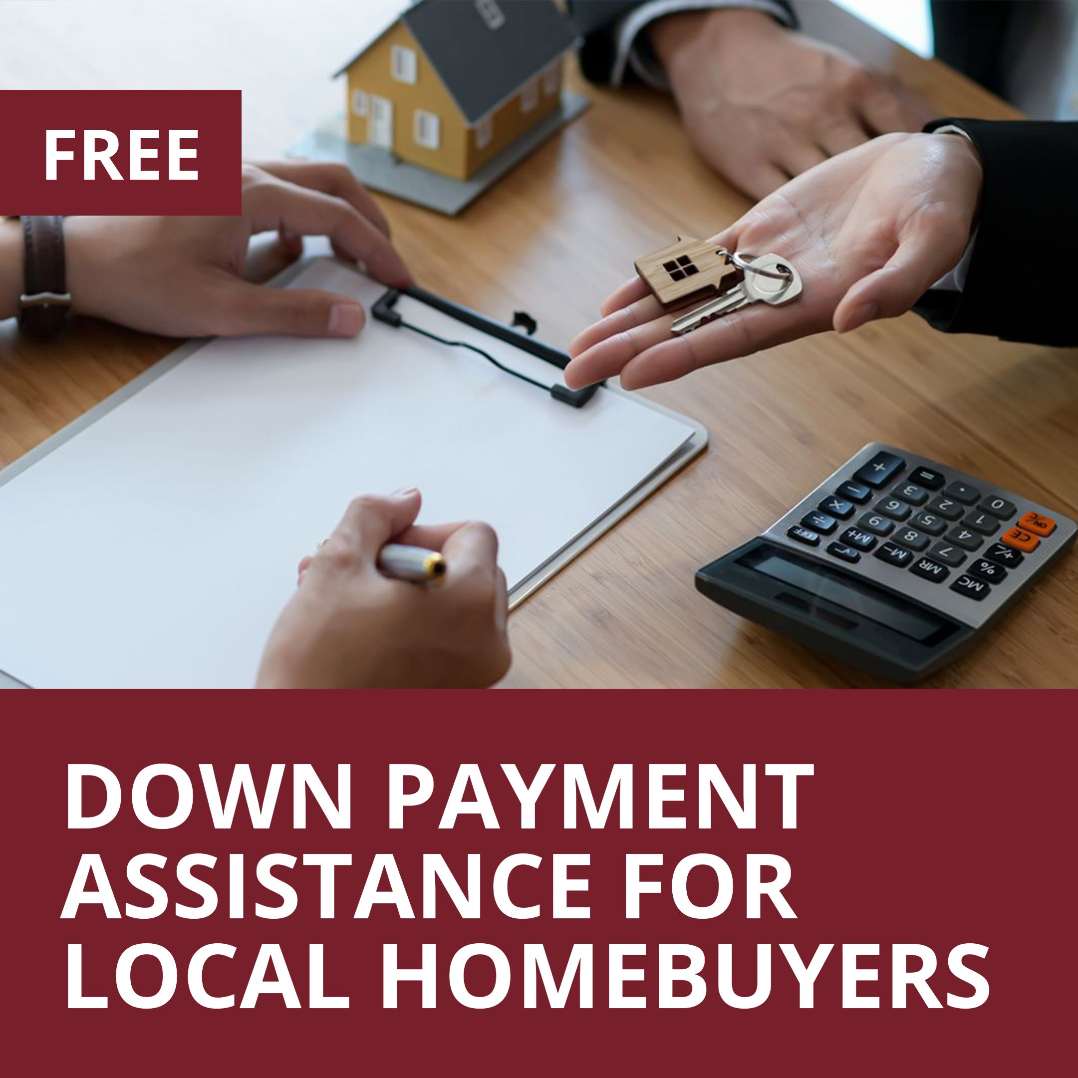 down payment assistance for local homebuyers